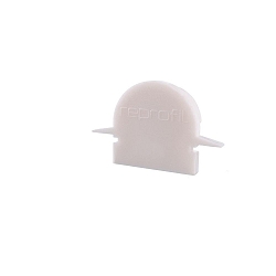 Endcaps R-ET-01-10, 25 mm, 2 items, white