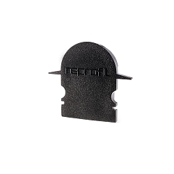 Endekappe R-ET-02-12, 27 mm, 2 stk., sort