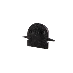Endcaps R-ET-01-08, 23 mm, 2 items, black