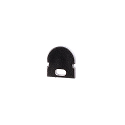 Tilbeh�r til LED Profil R-AU-01-05 Endekappe, 2 stk., sort