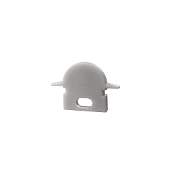 Tilbeh�r til LED Profil R-ET-01-05 Endekappe, 2 stk., gr�