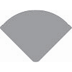 Endkappe R-AV-05-12 s�t 2 stk., s�lv