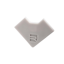 Tilbeh�r til LED Profil E-EV-02-08 Endekappe, 2 stk., gr�