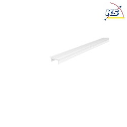 Reprofile Cover P-10-12, PMMA, misty 40% transmission, length 200cm, white