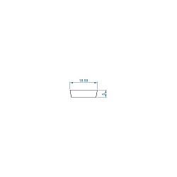 Deko-Light D�ksel I-02-12, m�lkeagtig 40% transmission, 100cm