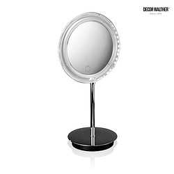 mirror with lighting BS 15 TOUCH LED 5-fold, round IP 20, chrome 