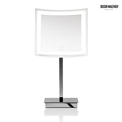mirror with lighting BS 83 TOUCH LED 5-fold, square IP 20, chrome 