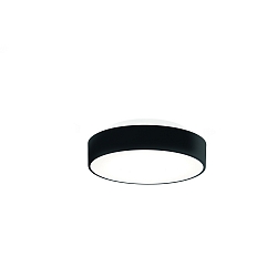 Loftlampe CONECT 32 N LED IP44, sort mat d�mpbar