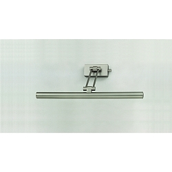V�glampe DIM 40 G9 IP20, nikkel satin d�mpbar