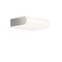 LED Wall luminaire BOOK 15 LED, 6,2W, 3000K, 750lm, IP20, nickel satin