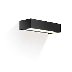 V�glampe BOX 25 N LED IP44, sort mat d�mpbar