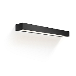 LED Wall luminaire BOX 60 N LED, 32,8W, 3000K, 4960lm, IP44, black matt
