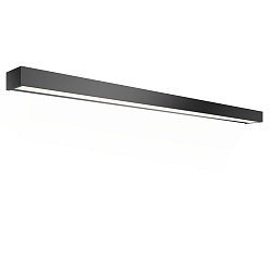 V�glampe BOX 120 N LED IP44, sort mat d�mpbar