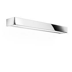LED Wall luminaire BOX 60 N LED, 32W, 2700K, 4840lm, IP44, chrome