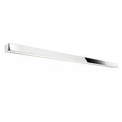 LED Wall luminaire BOX 150 N LED, 82W, 2700K, 12100lm, IP44, chrome