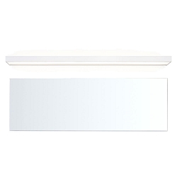 LED Wall luminaire BOX 150 N LED, 82W, 2700K, 12100lm, IP44, white matt