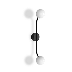 V�glampe PEP TWO G9 IP20, sort mat 