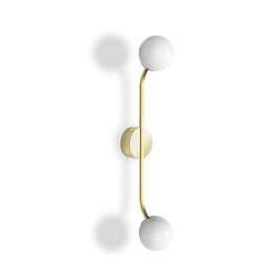 V�glampe PEP TWO G9 IP20, sort mat 
