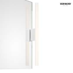 Mirror luminaire OMEGA 1, 1x S14d, 30-60cm, 1 socket, IP20, white matt