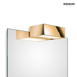 Spejllampe BOX 1-15 N LED IP44, guld dmpbar