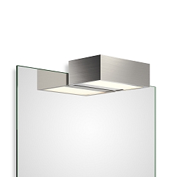 LED Mirror luminaire BOX 1-15 N LED, 18,4W, 3000K, 2800lm, IP44, nickel satin