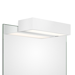LED Mirror luminaire BOX 1-25 N LED, 18,4W, 3000K, 2800lm, IP44, white matt