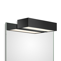 LED Mirror luminaire BOX 1-25 N LED, 18,4W, 3000K, 2800lm, IP44, black matt