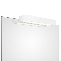 Spejllampe BOX 1-40 N LED IP44, hvid mat d�mpbar