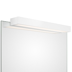 Spejllampe BOX 1-60 N LED IP44, hvid mat d�mpbar