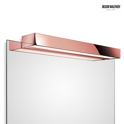 Spejllampe BOX 1-60 N LED IP 44, kobber, rosa guld dmpbar