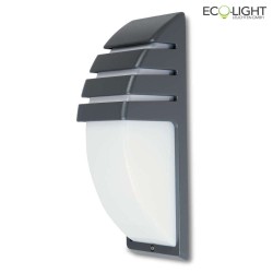 outdoor wall luminaire CITY E27 IP44, anthracite