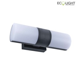 outdoor wall luminaire CYRA 2 flames IP54, anthracite