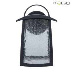 outdoor wall luminaire KELSEY 1 flame E27 IP44, anthracite