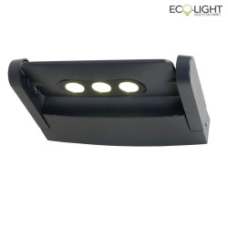 outdoor wall luminaire MINI LED SPOT 1 flame IP65, anthracite