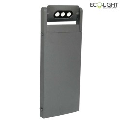 outdoor wall luminaire MINI LED SPOT 1 flame IP54, anthracite