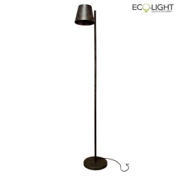floor lamp COLT 1 flame IP20, grey 