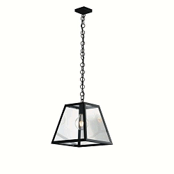 pendant luminaire LEXINGTON 1 flame IP20, black 