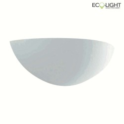 wall luminaire MORITZ 1 flame, paintable IP20, white 