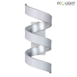 wall luminaire HELIX 3 flames IP20, silver, white 