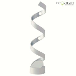 table lamp HELIX 4 flames IP20, silver, white 