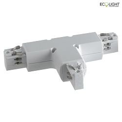 T-connector TRACK with feed-in option, white
