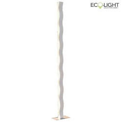 floor lamp WAVE IP20, white dimmable