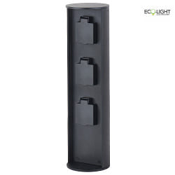 socket column SOCKET, black