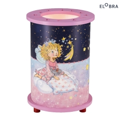Table lamp PRINZESSIN LILLIFEE GUTE NACHT STERNENZAUBER, E14, pink