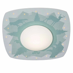 LED Loftlampe SCANDI �WALD� LED board + 20 LED, 11W, 3000K, myntegr�n