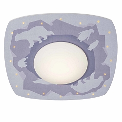 LED Loftlampe SCANDI �ANTARKTIS� LED board + 20 LED, 11W, 3000K, lilla