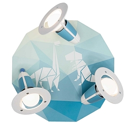 Rondell DINOS, 3x E14, bl�