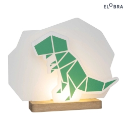 LED Table lamp DINOS, 3W, green