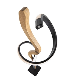 LED Standerlampe ARGENTINA, 11W, 3000K, egetr� massivt tr�, metal