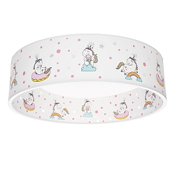 Loftlampe EINHORN BABSY STARLIGHT IP20, pink